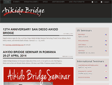 Tablet Screenshot of aikidobridge.com